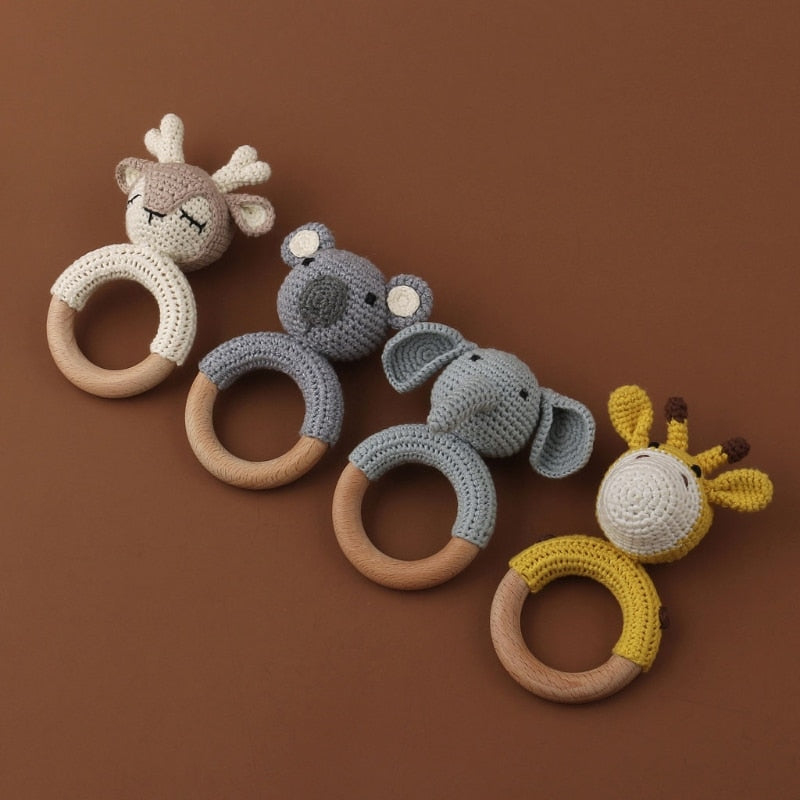 Crochet Baby Rattles and Teethers