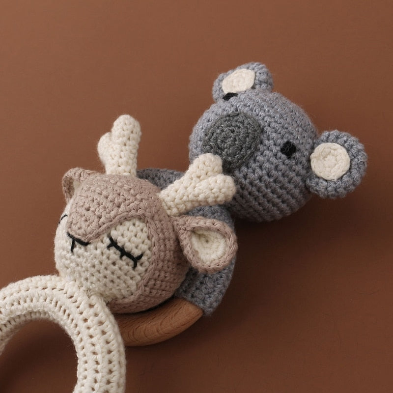 Crochet Baby Rattles and Teethers