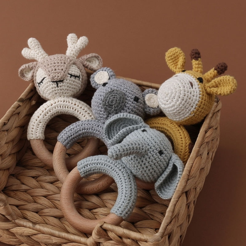 Crochet Baby Rattles and Teethers