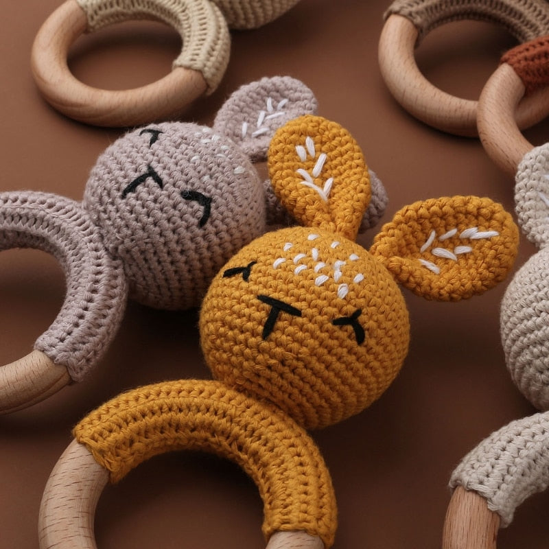 Crochet Baby Rattles and Teethers