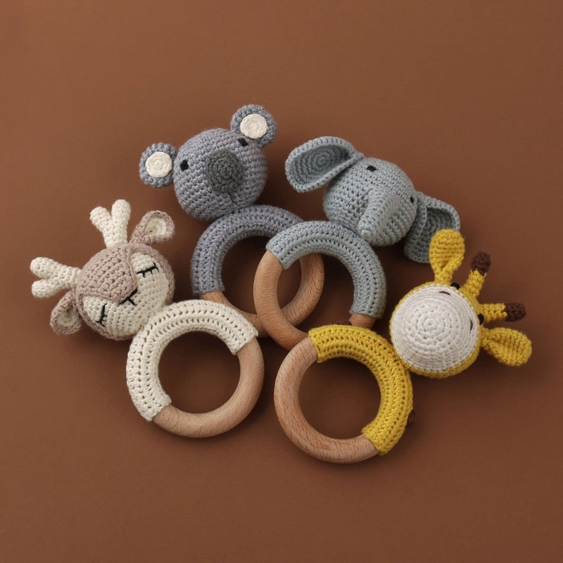 Crochet Baby Rattles and Teethers