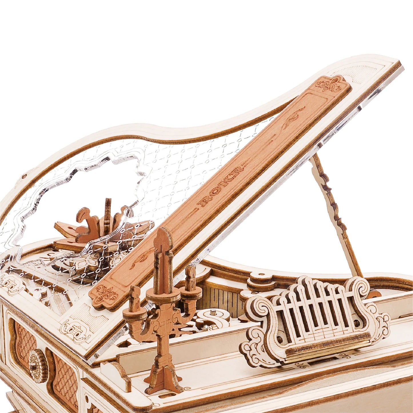 Magic Piano - Wooden 3D Puzzle with Music Box